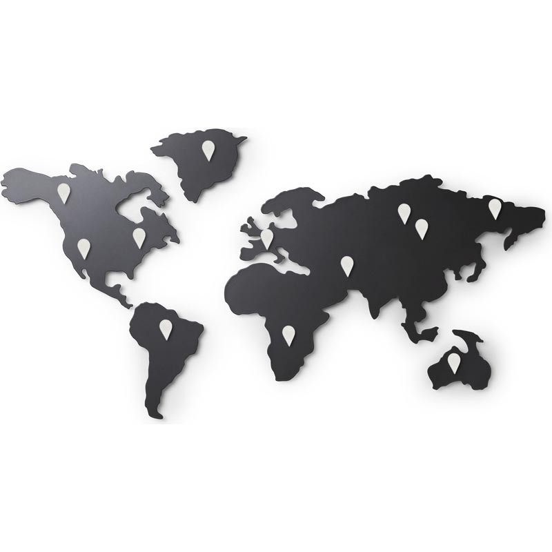 Dekoracja ścienna Mapa Świata UMBRA