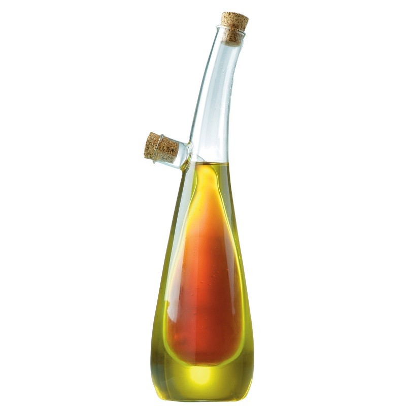 Butelka do oliwy lub octu, podwójna Seasonings TYPHOON