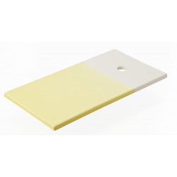 Talerz Color Lab żółty 24,5x13 cm