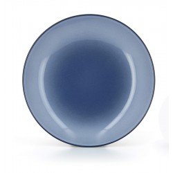 EQUINOXE Talerz głeboki 27 cm, niebieski