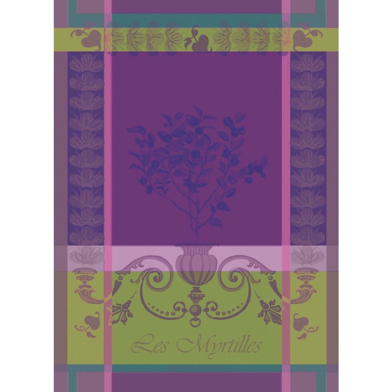 Ręcznik Kuchenny Myrtilles Violet 56x77 cm