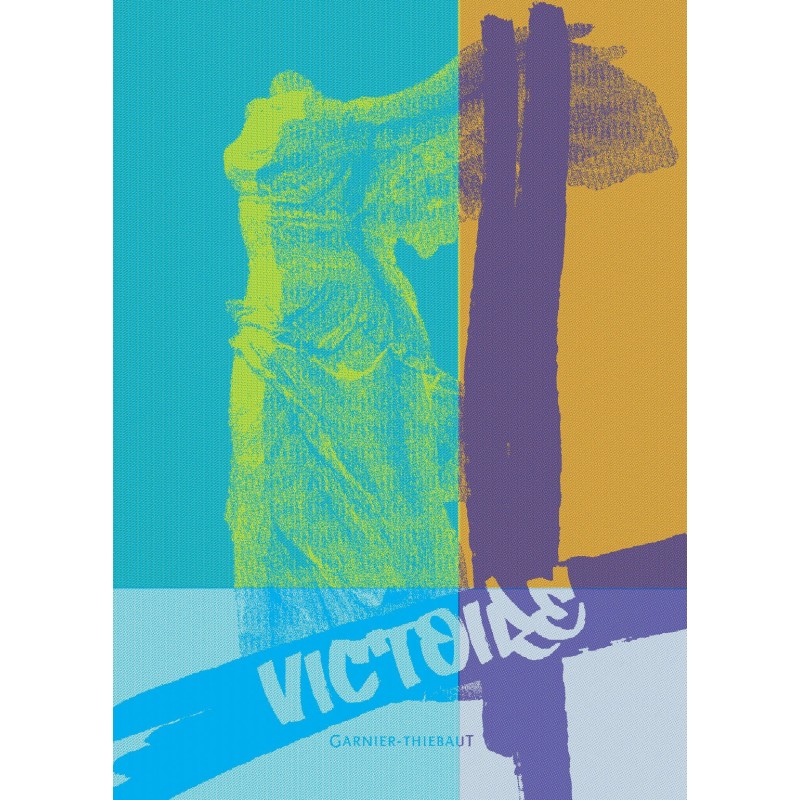Ręcznik Kuchenny Louvre Victoire Turquoise 50x70 c