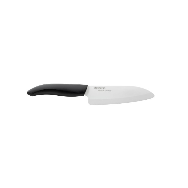 Nóż ceramiczny Santoku 14 cm Gen biały Kyocera