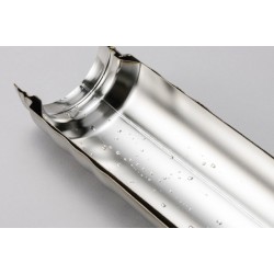 Srebrny kubek termiczny poj. 500 ml Flip Top Kyocera
