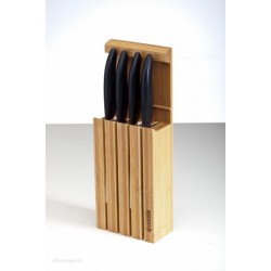 Bambusowy blok na noże Kyocera