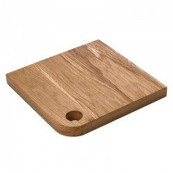 Deska drewniana do serwowania 26x26x3 cm VERLO SIMPLE dąb