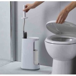 JJ - Szczotka toalet. z przestrzenią L,szara Flex™
