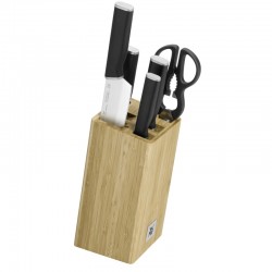 Noże w bloku drewnianym + nożyczki 6 ele. WMF Kineo