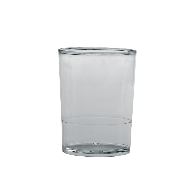Pucharek plastikowy do deserów Cylinder 90 ml 100 szt Martellato PMOTO002
