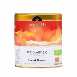 Herbata biała 40g kokos mango TERRE D'OC