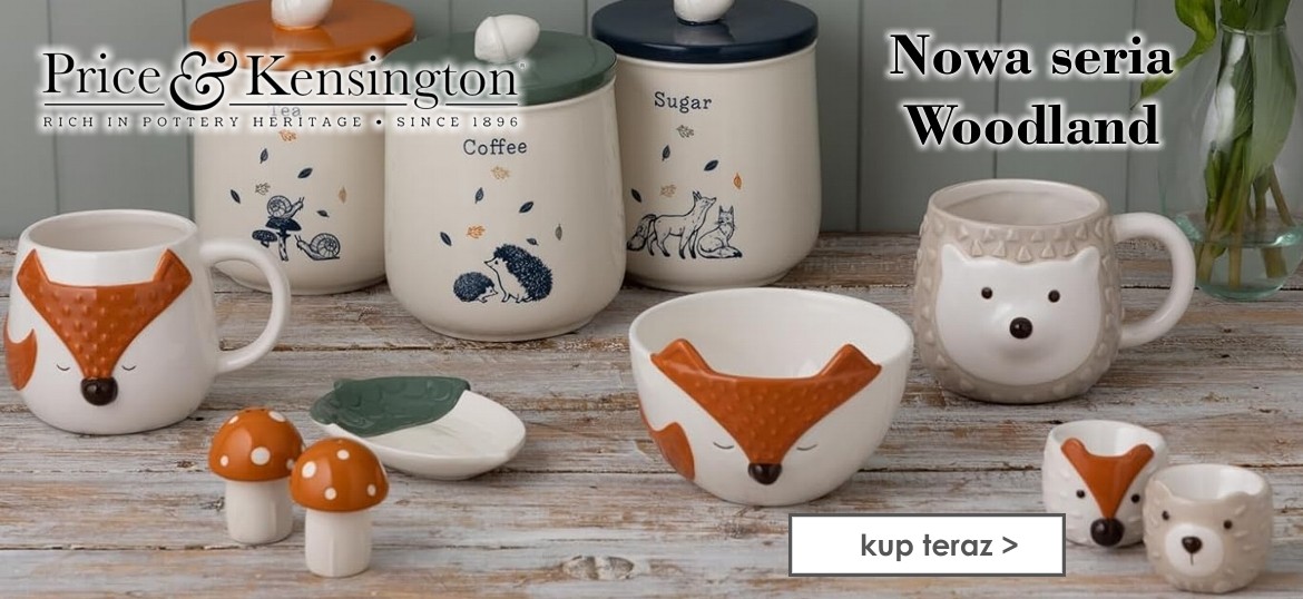 Nowa seria ceramiczna Woodland PRICE KENSINGTON
